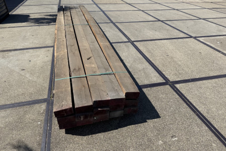 Partij Douglas balken 100 x 200 x 6000mm B-keus 